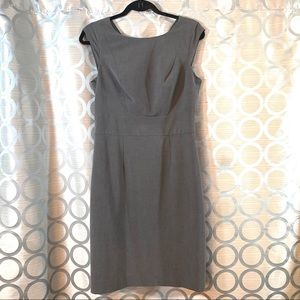 The Limited Collection Grey V-Back Sheath Dress 8